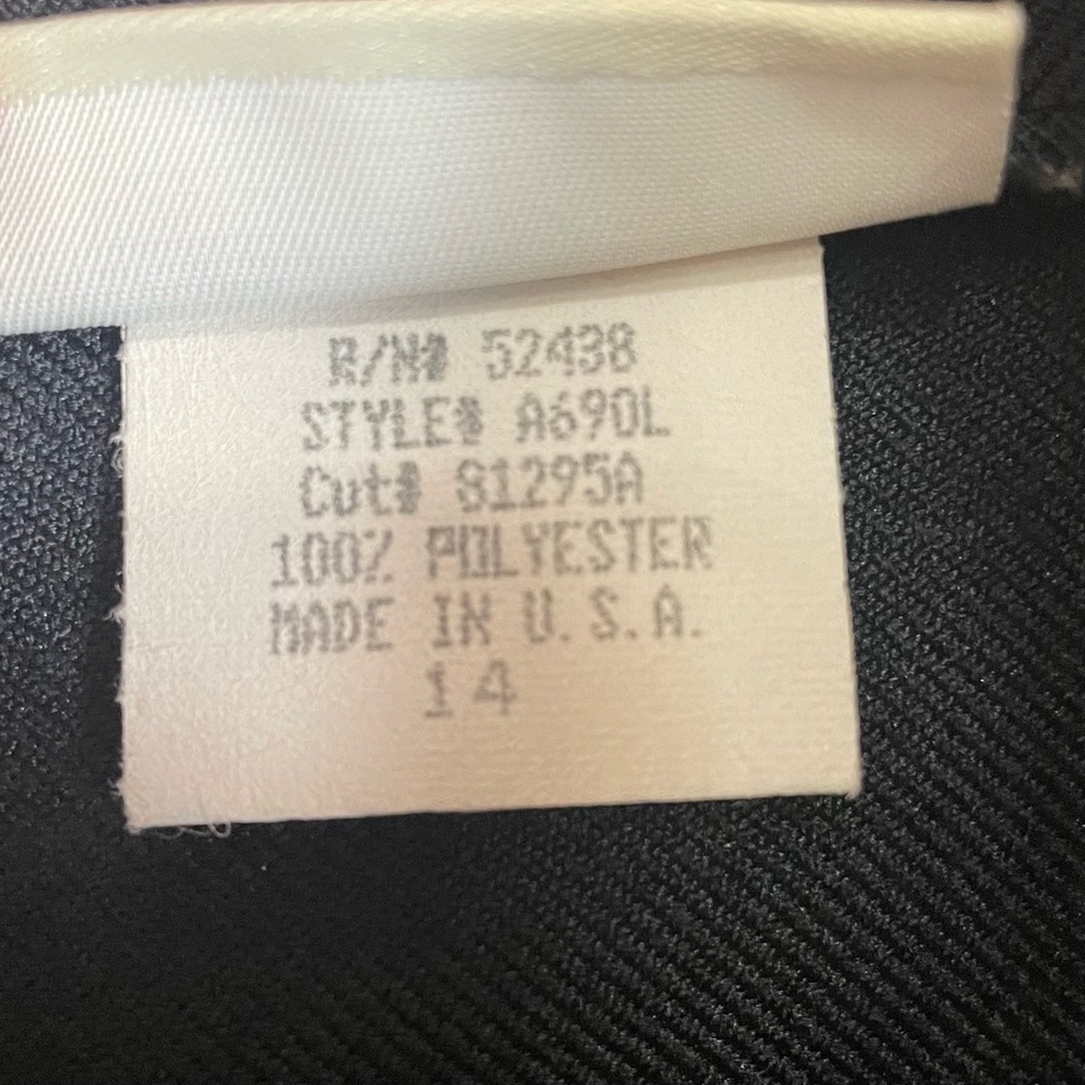 Girls’ Vintage Y2K 90s The Limited Mini Skirt- Black- Size 14 - Picture 5 of 9